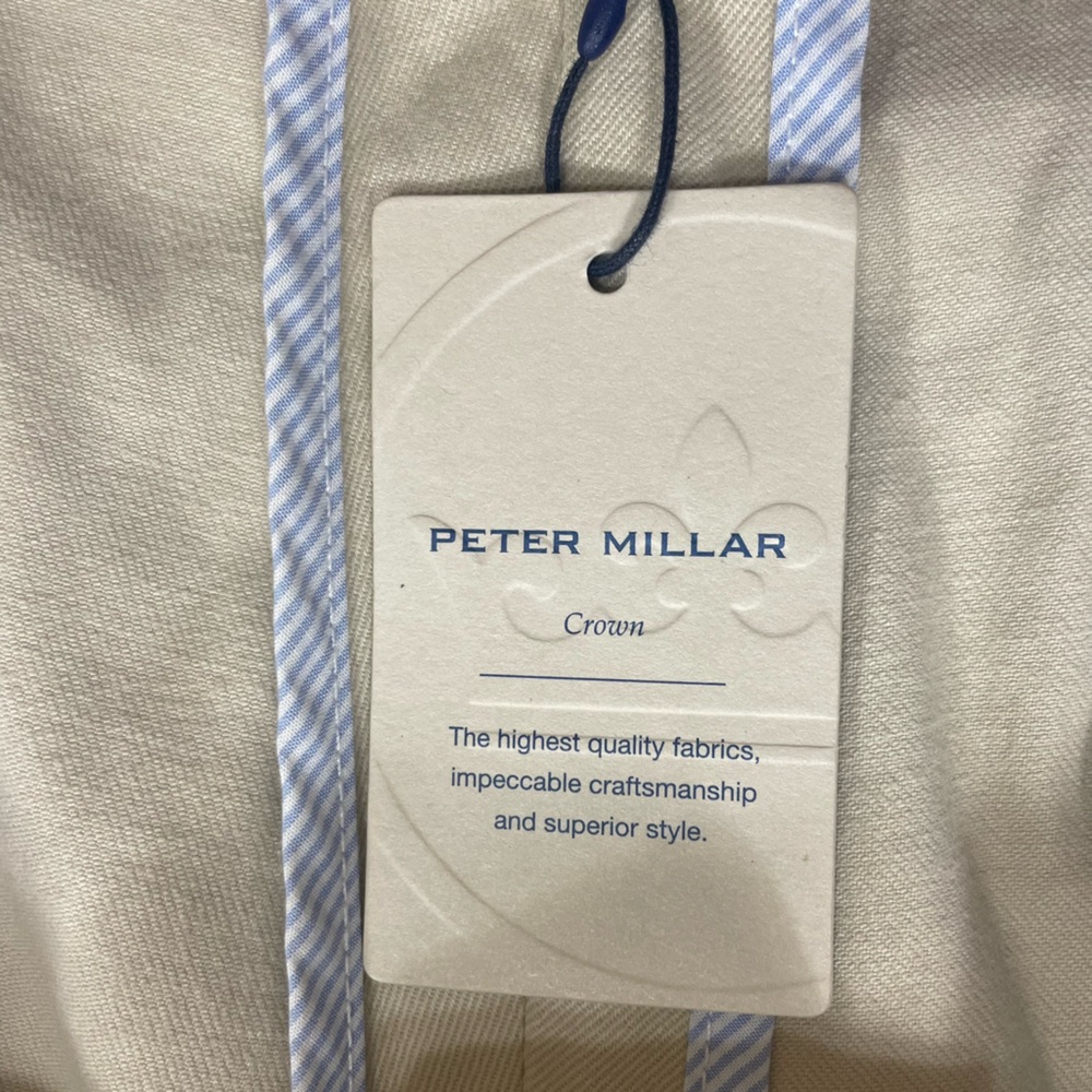 Peter Millar Men's Pilot Flat Front Trousers NWT - Picture 10 of 14